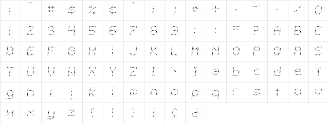 Telegraphic Light Italic Character Map Telegraphic Light Italic Character Map
