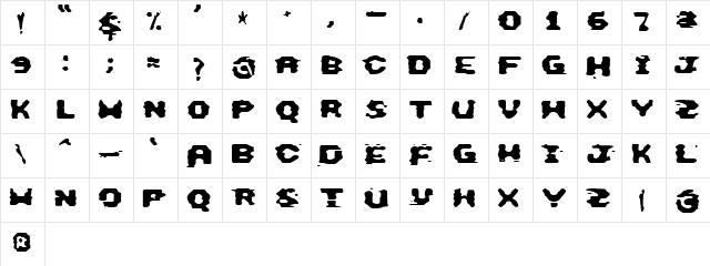 This Emulation Normal Character Map