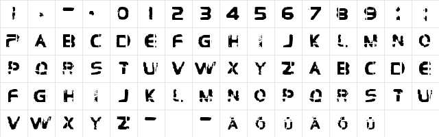 BD Brockelmann Regular Character Map BD Brockelmann Regular Character Map