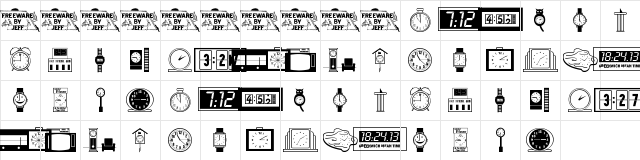 New Regular Character Map
