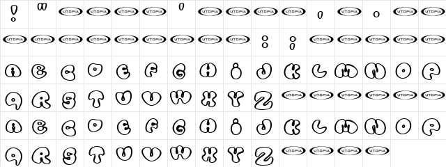 Tolo Regular Character Map