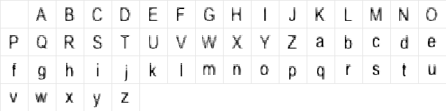 Too Damn Drunk Regular Character Map Too Damn Drunk Regular Character Map