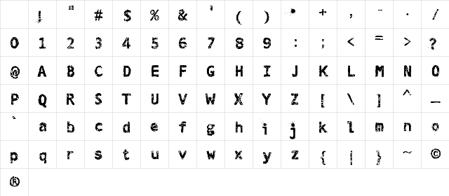 Tracing Blood Regular Character Map Tracing Blood Regular Character Map