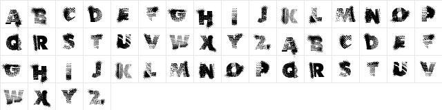 Tramix Regular Character Map