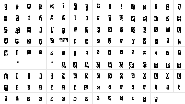 Beat My Guest Regular Character Map Beat My Guest Regular Character Map