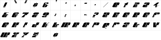 5 Sawblade DNA Regular Character Map
