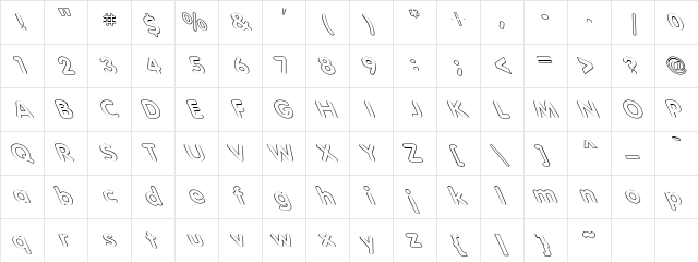 Tubular Hollow Extreme Lefti Regular Character Map Tubular Hollow Extreme Lefti Regular Character Map