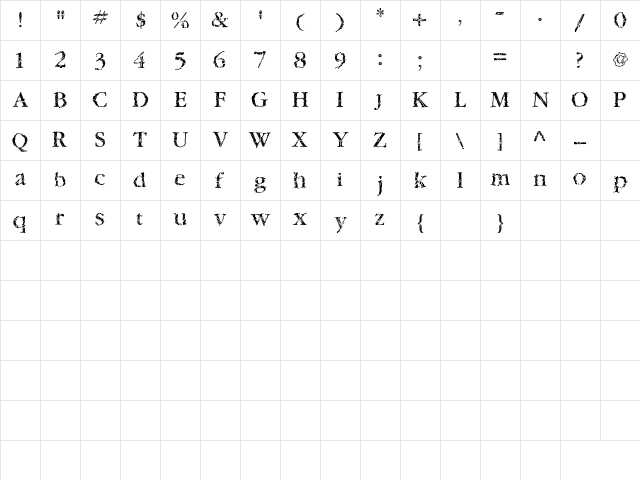 TwyliteZone Book Character Map TwyliteZone Book Character Map