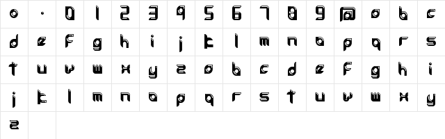 accessories soft Regular Character Map