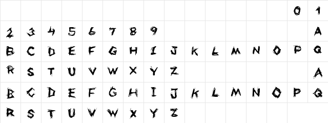 Uneasy Regular Character Map