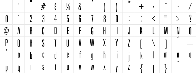 Uniform Regular Character Map