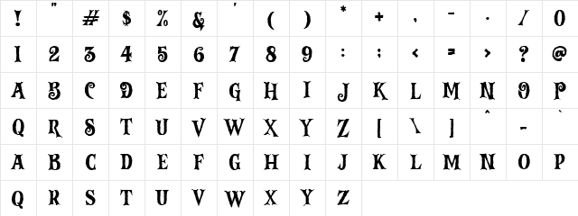 Vampire Zone Regular Character Map Vampire Zone Regular Character Map