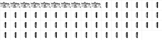 New Regular Character Map