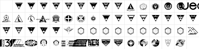 Beneath the Surface Dingbats Regular Character Map Beneath the Surface Dingbats Regular Character Map