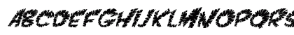 VTC ScreamItLoudSliced Italic Preview