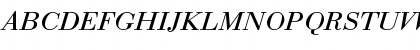 BodoniExt-Normal-Italic Regular Font