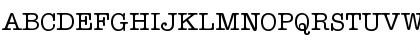 Memorandum Regular Font