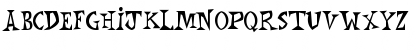 WallStreetCondensed Regular Uppercase Preview
