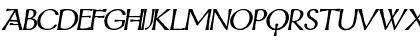 Mordred Demi Bold Italic Font