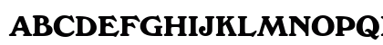 Whitehall Bold Uppercase Preview