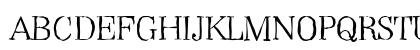 WichitaAntique-Light Regular Uppercase Preview