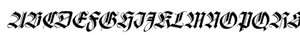 WilhelmKlingsporGotisch Italic Regular Preview
