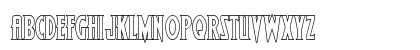 Wolf's Bane II Outline Regular Uppercase Preview