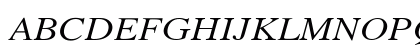 Xerox Serif Wide Italic Preview