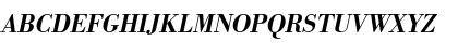 URWBodoniTMedNar Oblique Font