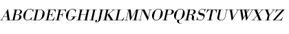 URWBodoniTWid Oblique Font