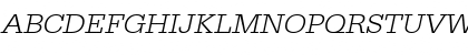 URWEgyptienneTLigExtWid Oblique Font