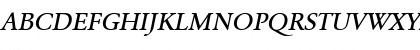 URWGaramondTMedWid Oblique Font