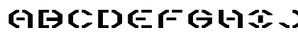 Year 3000 Expanded Uppercase Preview