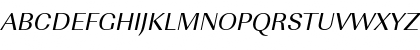 URWImperialTWid Oblique Font