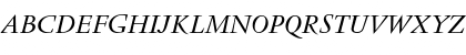 VendomeT Italic Font