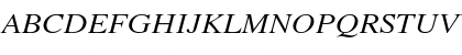 Xerox Serif Wide Italic Font