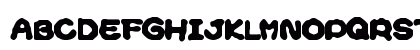 Yoshi's Story game text BRK Regular Uppercase Preview