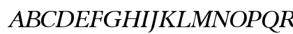 ZafraSSK Italic Uppercase Preview