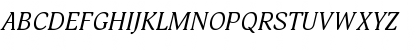 AdonisC Italic Font