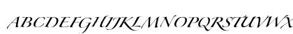 Zapfino Forte LT Pro Regular Uppercase Preview