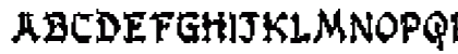 Zen Masters Regular Uppercase Preview