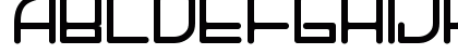 Zif-ha2 Regular Uppercase Preview