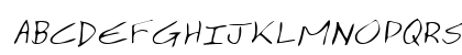 ZonkersHand Regular Uppercase Preview