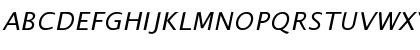 Alphabet2 Italic Font