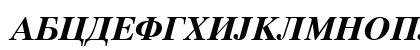 Cir Times Bold Italic Uppercase Preview