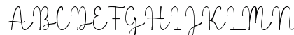 Bestiana Regular Uppercase Preview