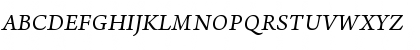 Arno Pro Italic SmText Font