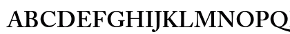 Adobe Caslon SemiboldSC Uppercase Preview