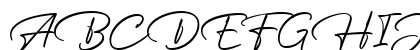 Betterlett Regular Uppercase Preview