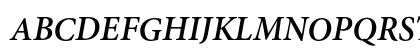 Adobe Hebrew Bold Italic Preview
